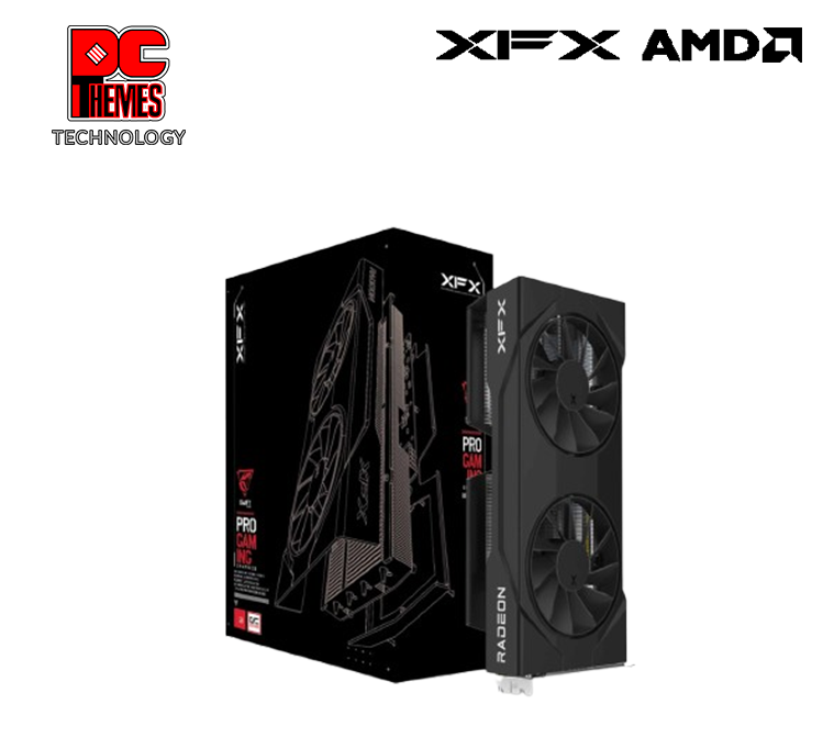 XFX Swift AMD Radeon RX 9060 XT OC Gaming Edition 16GB GDDR6 - Black